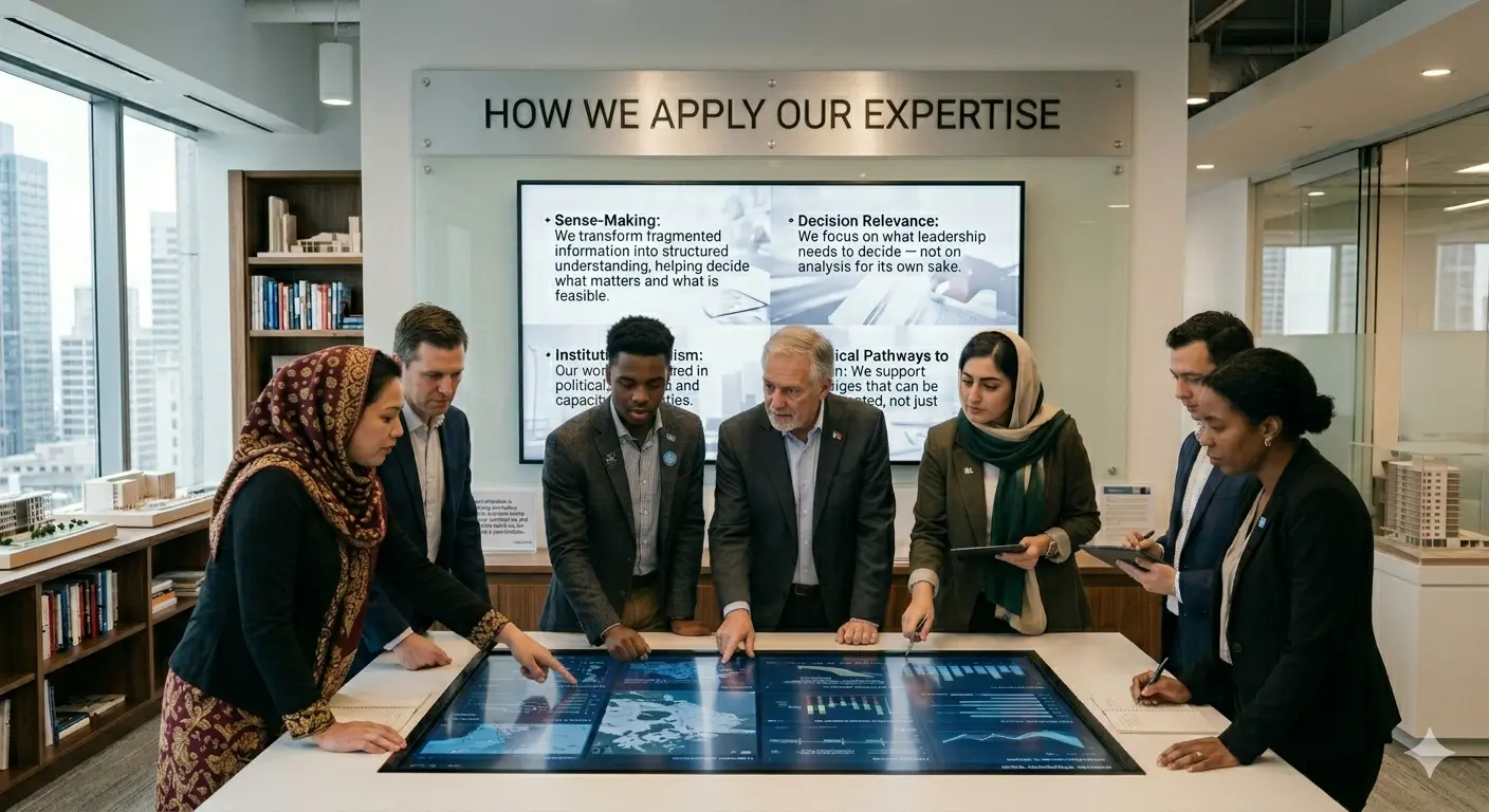 HOW WE APPLY OUR EXPERTISE